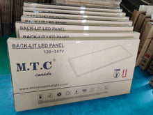 Pack of 2 Piece M0722: Upgraded 12,240lm M.T.C Canada LED Back Lit Panel 2x4 Wattage change (30W-40W-50W-60W-72W)  With Button And CCT Colour Change With Button From (3K-6K ) , Lumens (170LM/W)  CUL Certified Input 100-347VAC