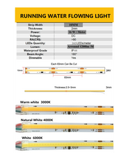 1 Pack M0741 :M.T.C Canada COB Running Water Flowing LED Strip Light Dream Colour 24VDC 10M (33 Feet No Drop in Voltage) 16 Watt/Meter Horse Race Sequential