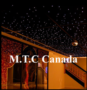 Pack of 25 Piece : M0764 : M.T.C Canada Fiber Star Ceiling Light 2x2 (600 x600 mm) Panel With 20 Fiber 4 Meter Length 24VDC RGBCW