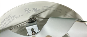 Upgraded (12 Pack) M0814 5&6":M.T.C Canada LED 5&6 inch Retrofit Flat Pot Light with E26 Holder 120VAC 13W 1300lm Dim 5CCT Change Colour with Button (2700K,3000K,4000K,5000K,6000K) CUL