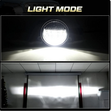 1 Pair ( M0697 : LED 4 inch 30W 6000K-6500K Projector Fog Lights JK and JL DOT Approved For Jeep Wrangler)