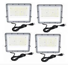 (Pack of 4 Piece )M0846-M.T.C Canada LED flood Light 100W 12000lm 6000K 120VAC With Plug In CETL Certified IP65