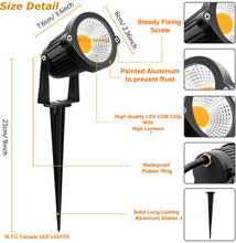 Pack of 10 Piece M0732: M.T.C Canada LED Garden Light 10W Landscape Lights 24VDC Input Voltage : Colour Available 3000K Warm White IP66