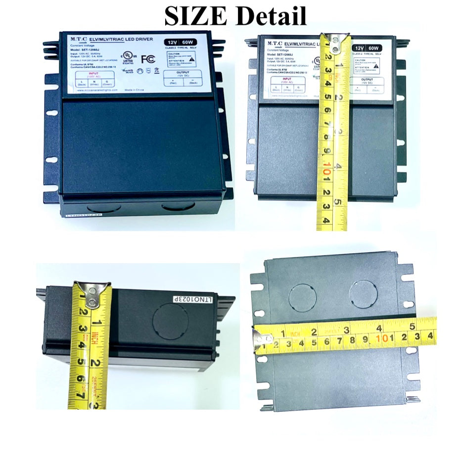 (Pack of 2 Piece ) M0705 M.T.C Canada ELV/MLV/TRIAC LED Driver Dimming ...