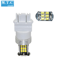 Pack of 2 :M0301 6000K  : LED 3156/3157 Bulb 30SMD Input 10-30V AC Canbus Colour Available 6000K,Amber , RED CE,ROHS