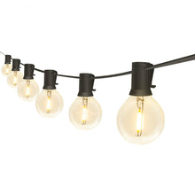 (Pack of 4 Set)(24 Ftx4 =96 FT) M0366 :CUL Certified M.T.C Canada 24Ft 12Piece LED G40 Outdoor Patio String Lights with LED Clear Bulbs,Warm White 2700K Ambience Indoor & Outdoor Lights for Patio