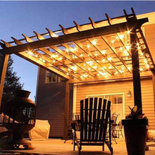 (Pack of 4 Set)(24 Ftx4 =96 FT) M0366 :CUL Certified M.T.C Canada 24Ft 12Piece LED G40 Outdoor Patio String Lights with LED Clear Bulbs,Warm White 2700K Ambience Indoor & Outdoor Lights for Patio