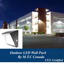 (Pack of 1 ) M0777 Black Housing : M.T.C Canada Commercial Grade LED Wall Pack 120 watt 6000K 120VAC 16,800 lm IP65 Outdoor/Indoor Waterproof Ip65 with Photocell Sensor CUL Certified