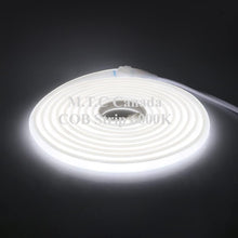 50M (165 Feet) M0828 6K :M.T.C Canada LED Cob Strip Light  Line Voltage 50M(165 Ft) Roll (6000K Cool White) 480LED/M 10 Watt/m 120VAC USA Wall Plug Outdoor,Indoor Ip67 Waterproof