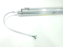 (Pack of 4 )M0254:LED T8 4 Feet Integrated Tube Light Fixture Linkable36W 4680lm(130lm/W) 4000K CETL Certified Double Row Can Be Link Together Up to 4 Piece