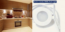 M0327:M.T.C Canada LED Direct Line Voltage Puck Light 2W 200 Lumens 3000K Input Voltage 120V Triac Dimmable CETL Certified for Sale (Pack of 10 Piece)