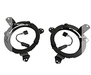 M0405:M.T.C Canada 2018-2019 Jeep JL Head Light Brackets Kit Only With JL Plug 100% Fit for M.T.C Canada 7 Inch Head Lights