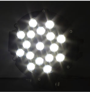 M0161 Spot Light  : (Pack of 2 Piece ) 7 inch Round LED Bar Light 12V DC 51W 6000K IP67 Price for 2 Piece $90.00 CAD 1 Piece Cost  $45.00 Cad