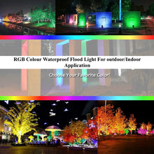 M0335:M.T.C Canada LED Flood Light 20W Input Voltage 24V DC RGB 2400lm With Remote Control IP66 , Waterproof