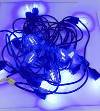 M0322:LED String Lights, Outdoor, Non -Dimmable, 48ft Commercial-Grade Light Strand, 15 Bulbs Included 120V IP65 Weatherproof CETL Listed