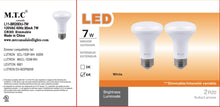 (Pack of 24 )M0448 LED BR20 Bulb 7W,Dimmable 700Lm,6000K Cool White,CUL Certified