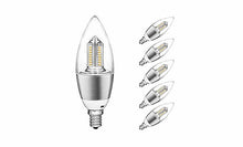 (Pack of 50 )3000K E12 LED Candle Light Bulb 5W, E12 Base Dimmable I.V: 85-265V 3000K Warm White 550Lm