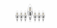(Pack of 50 )3000K E12 LED Candle Light Bulb 5W, E12 Base Dimmable I.V: 85-265V 3000K Warm White 550Lm