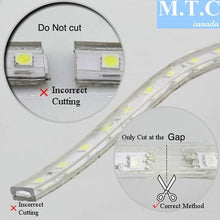 M0469 : LED Rope Light 25M Roll 5050 SMD Direct Line Voltage 100V-265V 60LED/M Outdoor And Indoor Use IP66 RGB With RF Controller