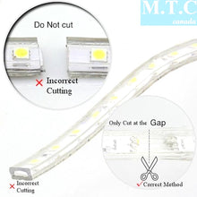 M0470/ Green /50M :LED Rope Light 50M(165 Feet) Roll SMD 2835 Brightness- 120 LED SMD/M Direct Line Voltage 120V