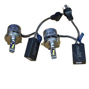M0575- M.T.C Canada LED Plug and Play SB-22 Series LED Super Bright LED Head Light Kit 90 Watt * 2 (180Watt) 18000lm 6000K Headlight & Fog light Kit with Sunon Fan