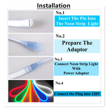 M0367 :M.T.C Canada LED Neon Rope Light 25M(82.5 Feet) Roll Direct Line Voltage 110V  ( LED Neon Rope Light) (RGB With IR Remote Controller)