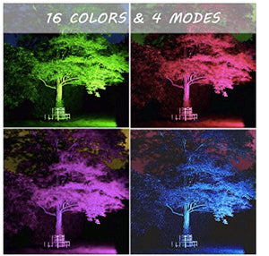M0316 :M.T.C Canada LED Rotatable Wall Pack 40W RGB with Remote 5200lm Input Voltage :100-277V Black Housing, Outdoor/Indoor Ip65 for Sale Price $140.00 CAD