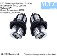 LED BMW Angel Eyes for E90 6W,6000K Cool White CE,ROHS Approved