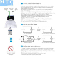 LED Corn Light Bulb 60W, 6600lm,6000K Cool White with E39/E40 Holder,