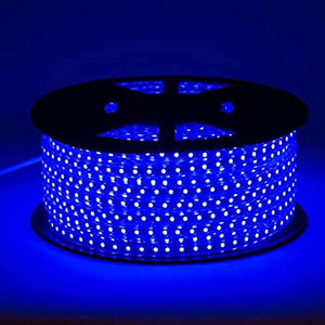 M0470/50M : LED Rope Light 50M (165 Ft) 2835 SMD 120LED/M 120V Outdoor &Indoor Use IP66 With 110V Flat US Wall Plug connector