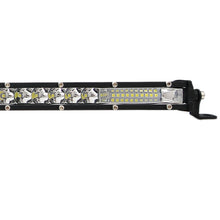 M0537 : LED Bar Single Row 21.5 inch 90W Yellow Light Combo 9000lm , IP65 Water Proof Input Voltage 10-30VDC CE, ROHS