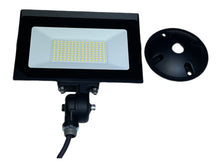 (Pack of 2 Piece) M0661: M.T.C Canada LED 80W=800W Hhalogen 6000K Flood Light 10,000lm Ip65 Input 120AC with Knuckle and J Box Fitting Plate CUL