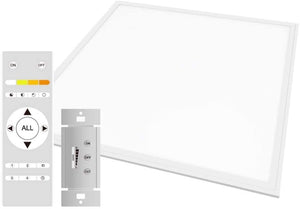 M0428:Smart CCT Changeable LED 2x2  flat panel 40W,Smart Dimmable CUL with Junction Box at the Back CUL Certified Pack of 2