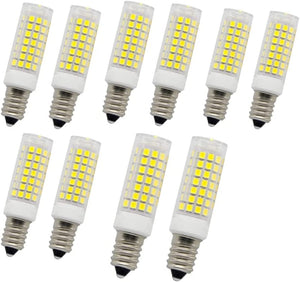 (Pack of 10 Piece )LED Bulb 88 SMD 6W 6000K LED Bulb 6W,AC 120VAC 75W in candescent lamp Equivalent, 850LM,White Light