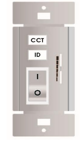 M0584:M.T.C Canada 120-277VAC Wall Plug Smart Switch # M0410,M0428 Change Colour from 3K to 5K and Dim Light from High to Low with Wall Plug Wire Less 2.4 RF Remote