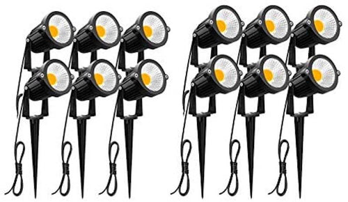 (12 pack )M0471 : M.T.C Canada LED Garden Light 10W Landscape Lights 12VDC Input Voltage : Colour Available 3000K Warm White (Pack of 12 Piece 3000K Warm White)