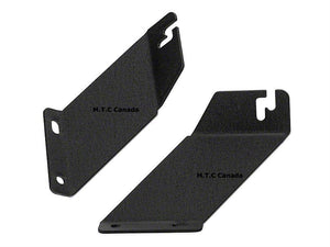 M0458:M.T.C Canada 20-Inch Light Bar Hood Mounting Brackets (07-18 Jeep Wrangler JK)