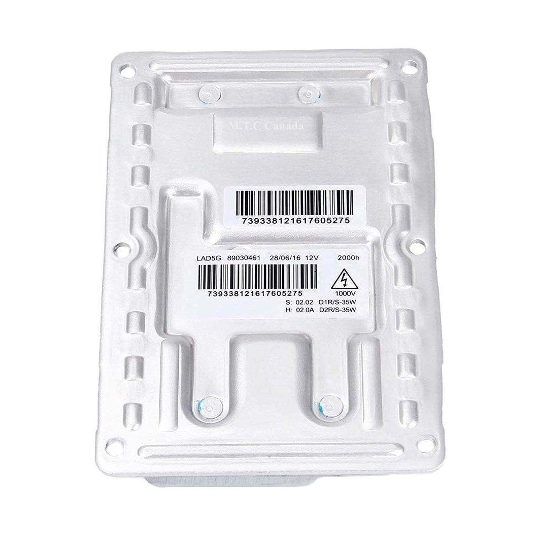 M.T.C Canada OEM for LAD5G Xenon HID Headlight Ballast 12 Pins- Control Unit Module 89034934, 3D0 909 158, Fits for Audi A4 Cadillac SRX Chrysler 300c Fiat Jaguar Porsche SAAB 9-5