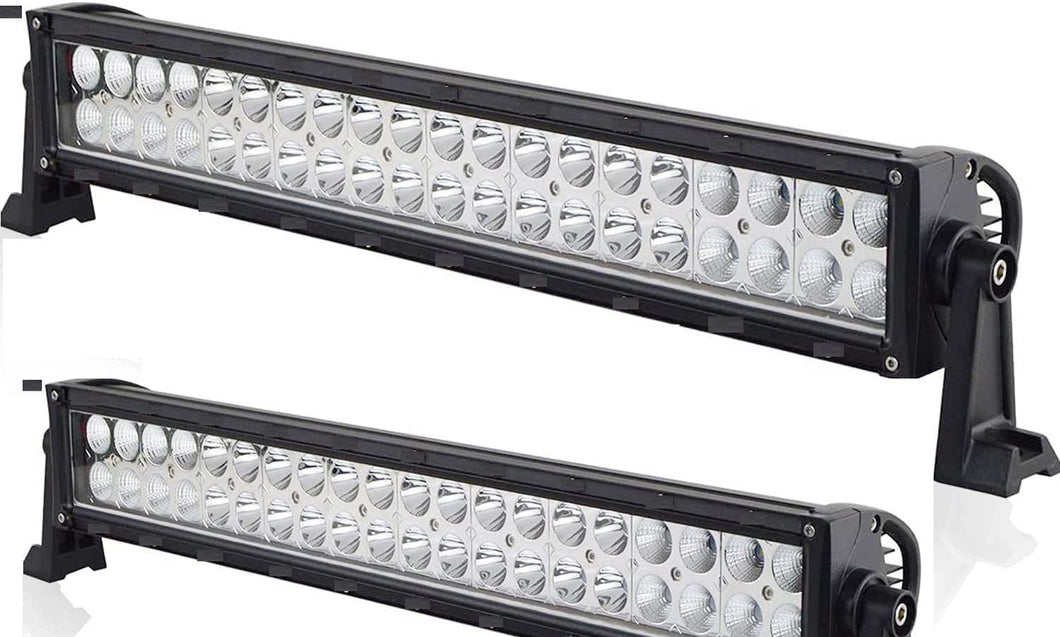 Pack of 2 Piece M0165 M.T.C Canada 24 inch LED Bar Light Off Road Application Work Light 120W,6000K,12000lm Combo Flood and Spot Beam IP67 For Sale