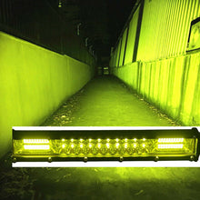 (Pack of 2)M0669:LED Double row Bar 10 Inch Off Road 180W Combo Beam LED 3W , 3030 LED , Operating Voltage 10-30VDC Colour to choose 6000K Or Yellow Work SUV Truck ATV Boat