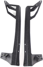(1Pair )M0567 :M.T.C Canada 52inch Aftermarket Upper Windshield Mount Bracket with A-Pillar Hood Pod Light Install ,Install only Dual Row Light Bar for Wrangler JK 2007-2017