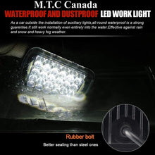 M0416 : M.T.C Canada LED 5x7/7x6 Head light 72W 7200lm Hi/Low And DRL DOT Approved Replacement For H6064(Pack of 2 Piece)