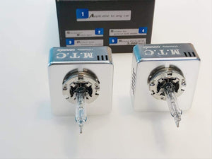 M.T.C Canada D5S 35W Xenon HID Headlight Bulb with Metal Stents Base Replacement for 12V Car Head Lights (Pack of 2) by M.T.C Canada Colour Available 6000K