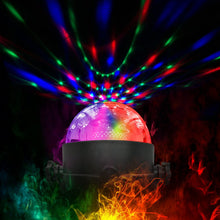 M0540 : LED Magic Party Light Plug In With 110V-120V US wall plug and Remote 7 Modes Pack of 2 Pcs