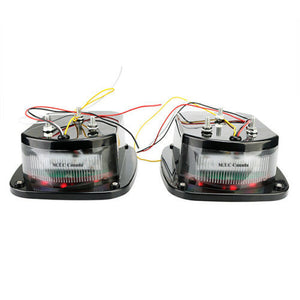 M0599: M.T.C Canada Pair of Stop Tail Lights Brake Lamp Turn Reverse Signal Brake Lights fits Jeep TJ And Truck and Trailer(Pack of 2 Pcs)