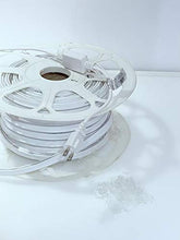 M0360 M.T.C Canada LED Neon Rope Light 25M(82.5 Feet) Roll Direct Line Voltage 110V 120LED/M Outdoor And Indoor Use IP66 , Cool White Colour 6000K