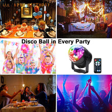 M0540 : LED Magic Party Light Plug In With 110V-120V US wall plug and Remote 7 Modes Pack of 2 Pcs