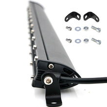 M0537 : LED Bar Single Row 21.5 inch 90W Yellow Light Combo 9000lm , IP65 Water Proof Input Voltage 10-30VDC CE, ROHS