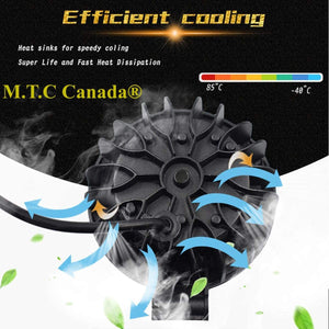 M0503 M.T.C Canada 6D LENS - 4 INCH - 30W 12V 6000K - LED LIGHT BAR - REFLECTOR FOR 4X4 ATV SUV TRUCKS - SPOT / FOG LIGHT OFF Road Work Light For Sale Pack of 2 Pcs