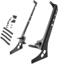 M0531: M.T.C Canada 52" Light Bar Mounting Brackets for Jeep JL Upper Windshield A-Pillar Mounts 52 Inch LED Light Bar and Spot Work Light Fit Jeep Wrangler JL 2018-2020 Jeep Gladiator JT 2020